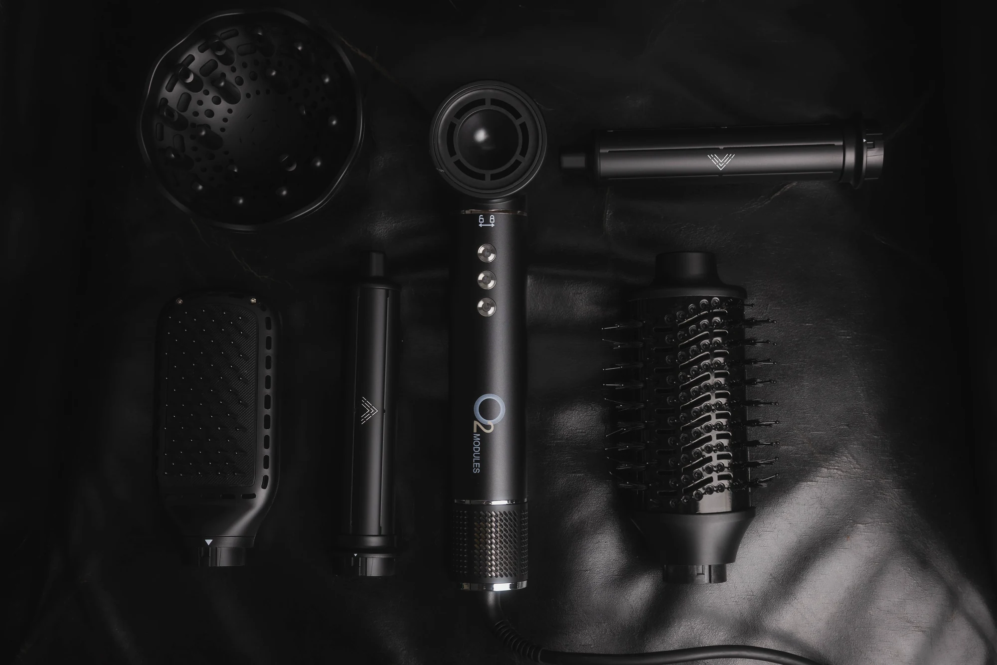 O2 Modules air styler with its attachments