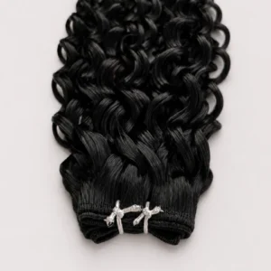 Curly sew in weft #1 18" 50 grams — current Austin James Phorest product photograph