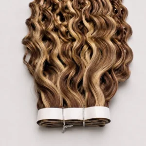 Curly tape in weft #H6/18 18" 50 grams — current Austin James Phorest product photograph